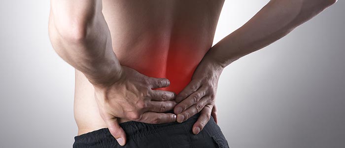 Chiropractic Charlotte NC Man Low Back Pain
