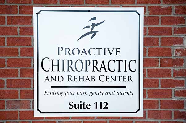 Chiropractic Charlotte NC Building Sign
